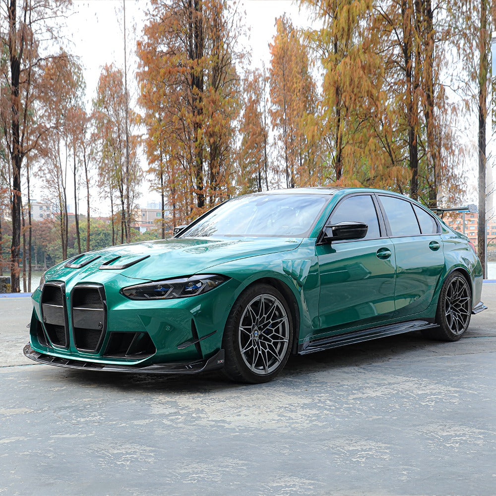 prepreg Carbon fiber AX Aerodynamic Body Kit - BMW G80 M3 / G82 M4.