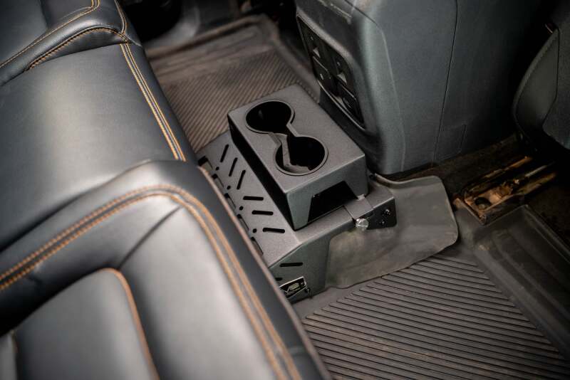 DV8 Offroad 21+ Ford Bronco Rear Seat Cup Holder and Molle Panels (2-Door Models)
