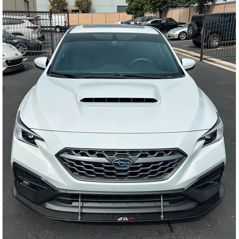 APR Performace Carbon Fiber Wind Splitter With Rods Subaru Wrx 2022