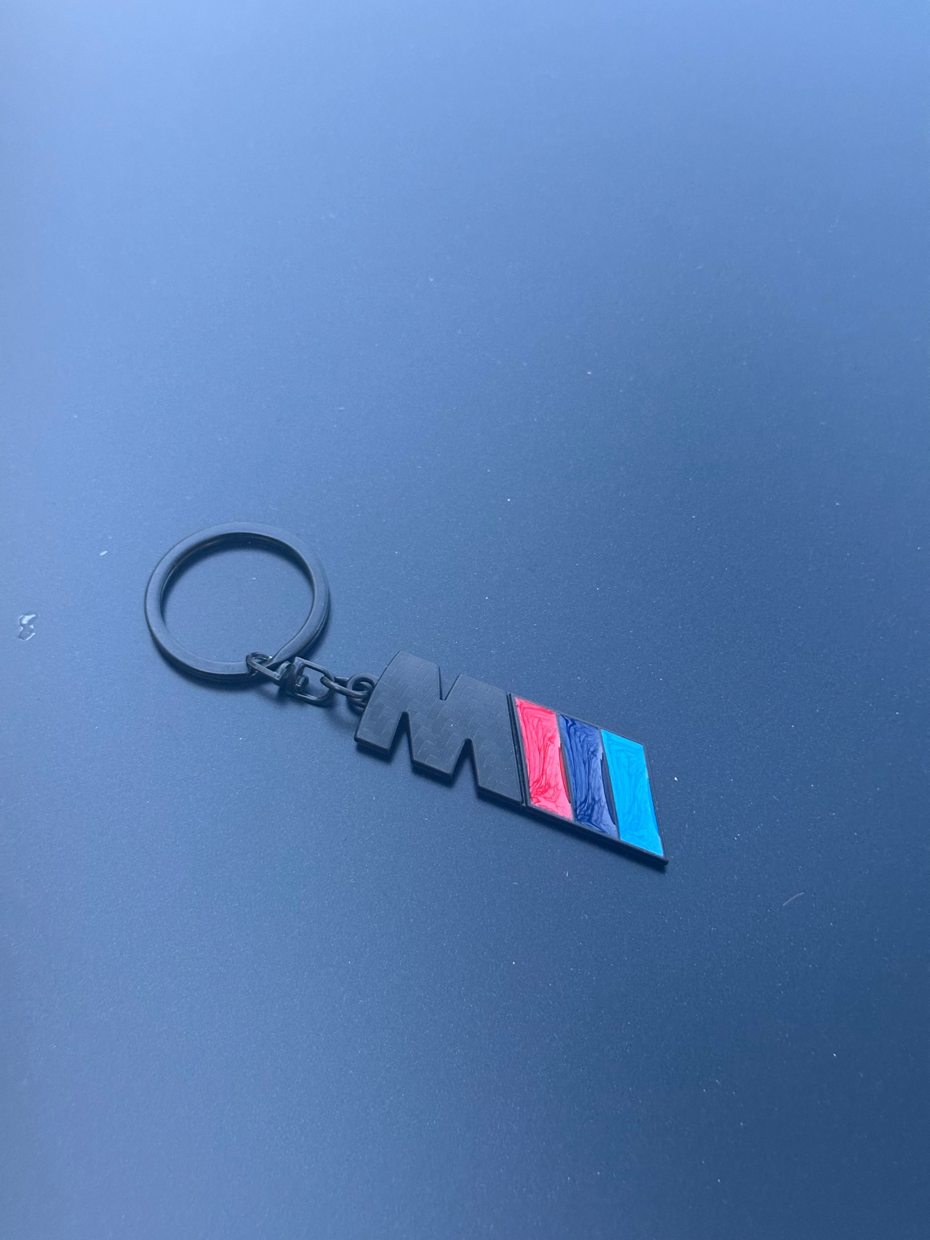 BMW M Emblem KeyChain KeyRing.