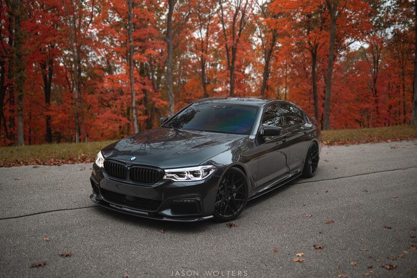 3D Style Carbon Fiber Front Lip - BMW G30 / G38 5 Series.