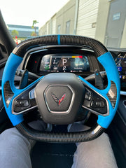 Full Custom Steering Wheel - Corvette C8.