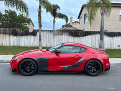 Carbon Fiber Door Fender Trims - Toyota A90 Supra.