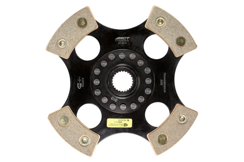 ACT 2000 Honda S2000 4 Pad Rigid Race Disc