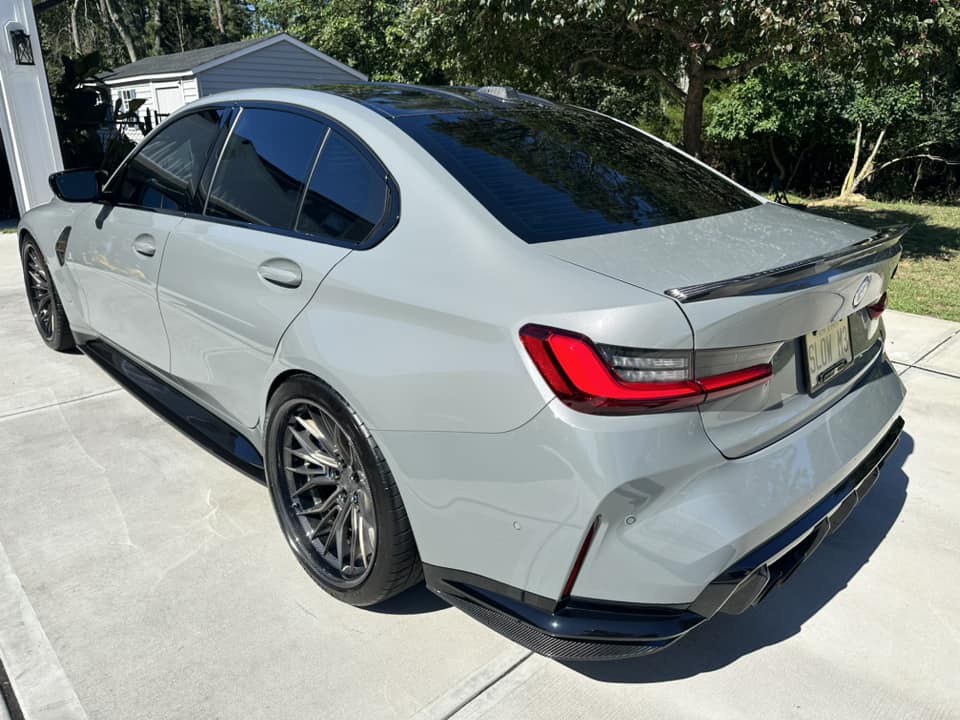 Dry Carbon Fiber Rear Canard Extension - BMW G80 & G81 M3 / G82 & G83.