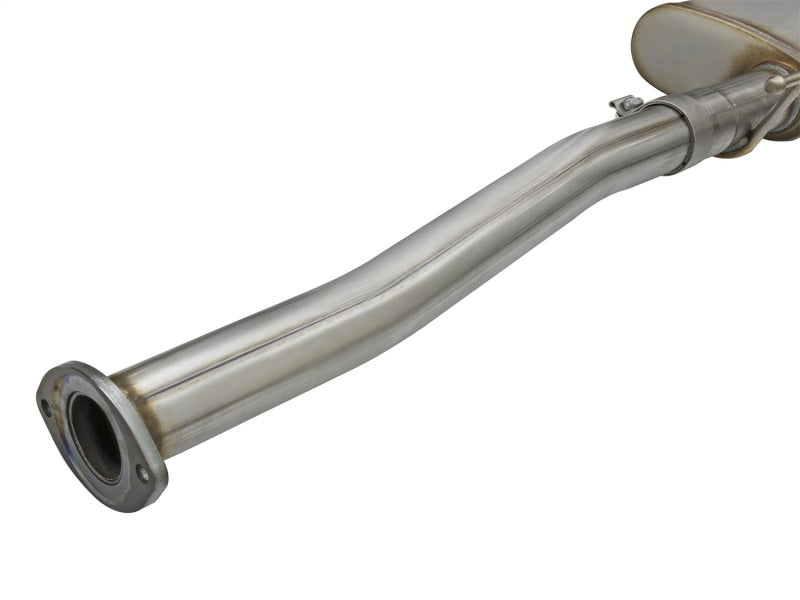 aFe MACHForce XP Cat Back SS Exhausts Black Tips 05-12 Toyota Tacoma L4-2.7L