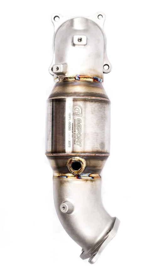 High Efficiency Downpipe Upgrade for 2017-2023 Honda Civic Type R FK8, FL5, DE5, & Accord 2.0T