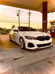 3D Style Carbon Fiber Front Lip - BMW G20 / G28 3 Series.
