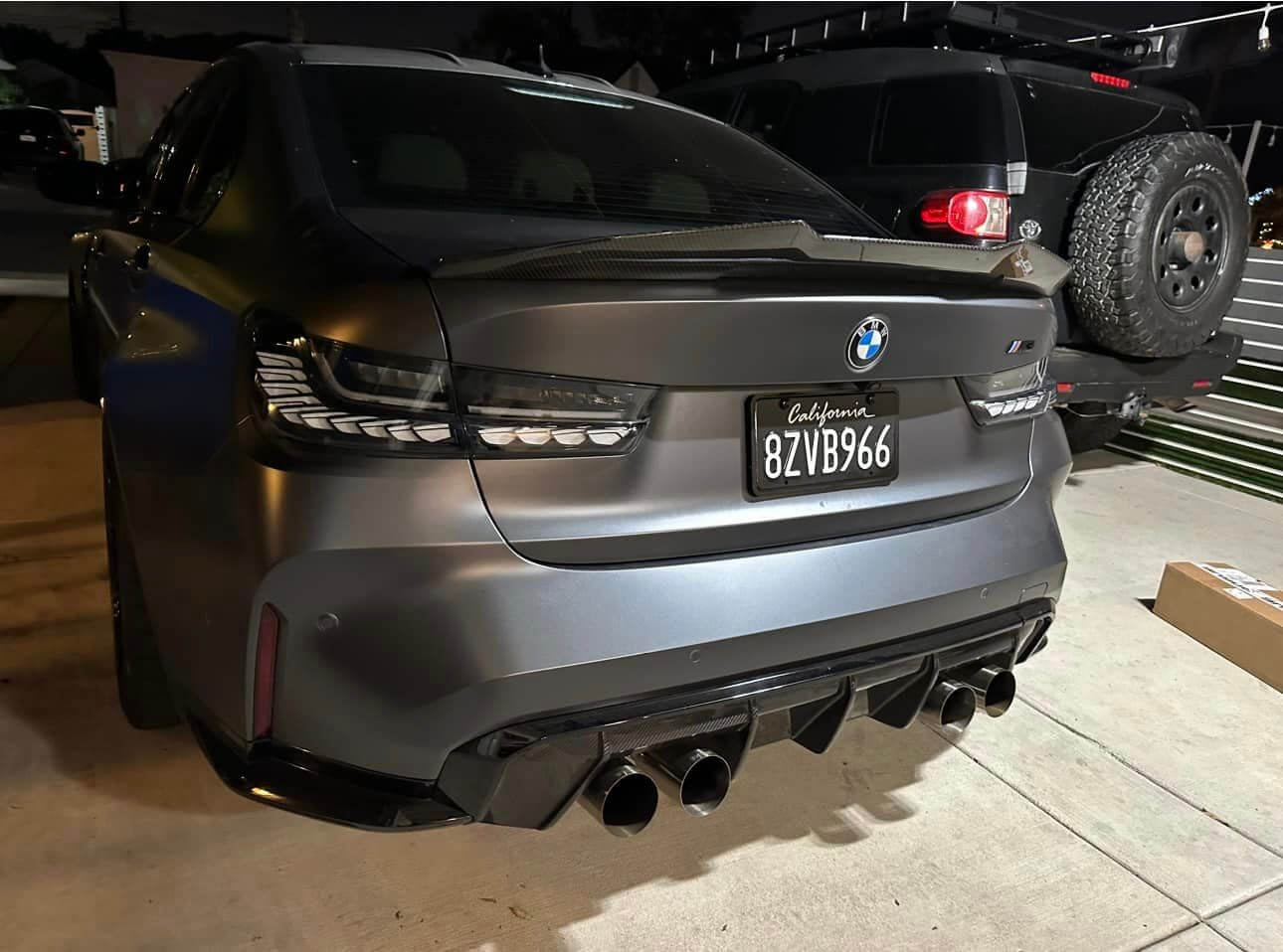 GTS Style Clear OLED Taillights - BMW G80 M3 & G20 3 Series.