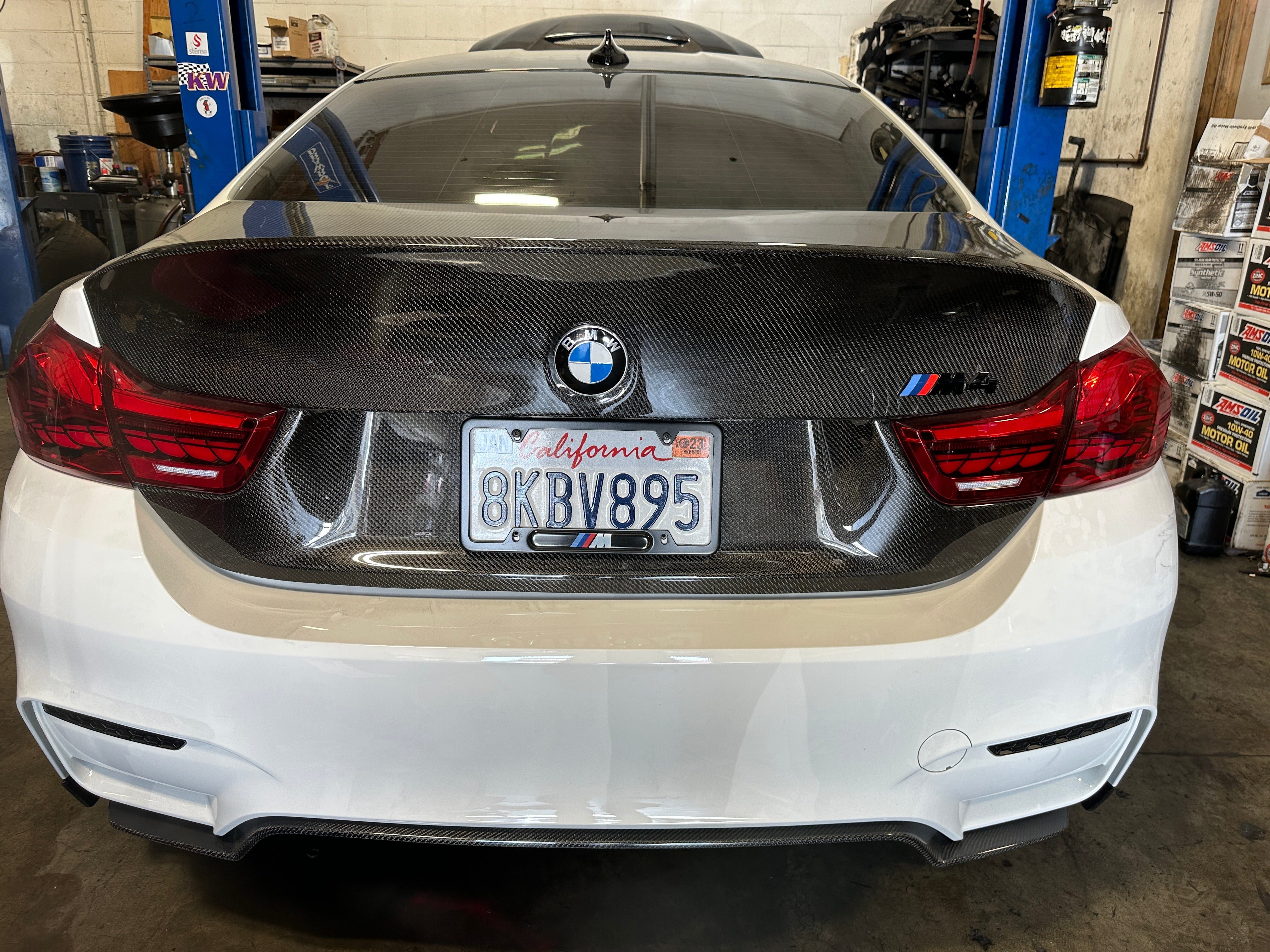 CSL Style Carbon Fiber Rear Trunk - BMW F82 M4.