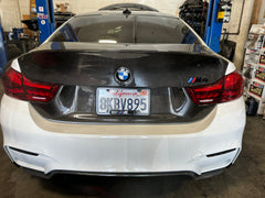 CSL Style Carbon Fiber Rear Trunk - BMW F82 M4.