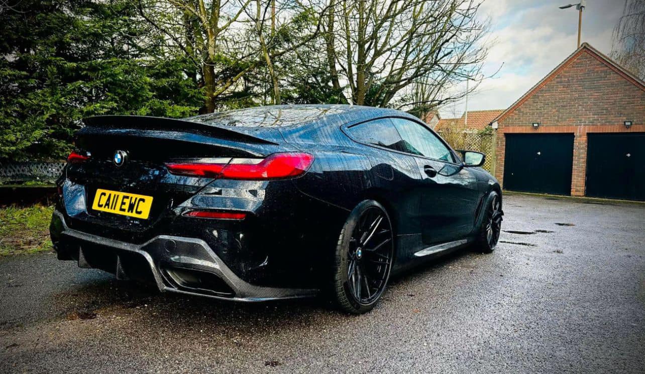 3DS Style Carbon Fiber Rear Diffuser - BMW 8 SERIES G14 G15 G16 2019+.