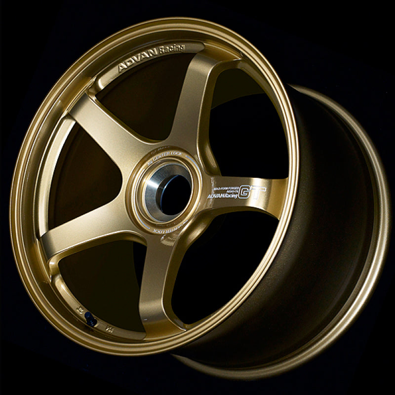 Advan GT PORSCHE 19X10.5 +45 5-130 Racing Brass Gold Wheel