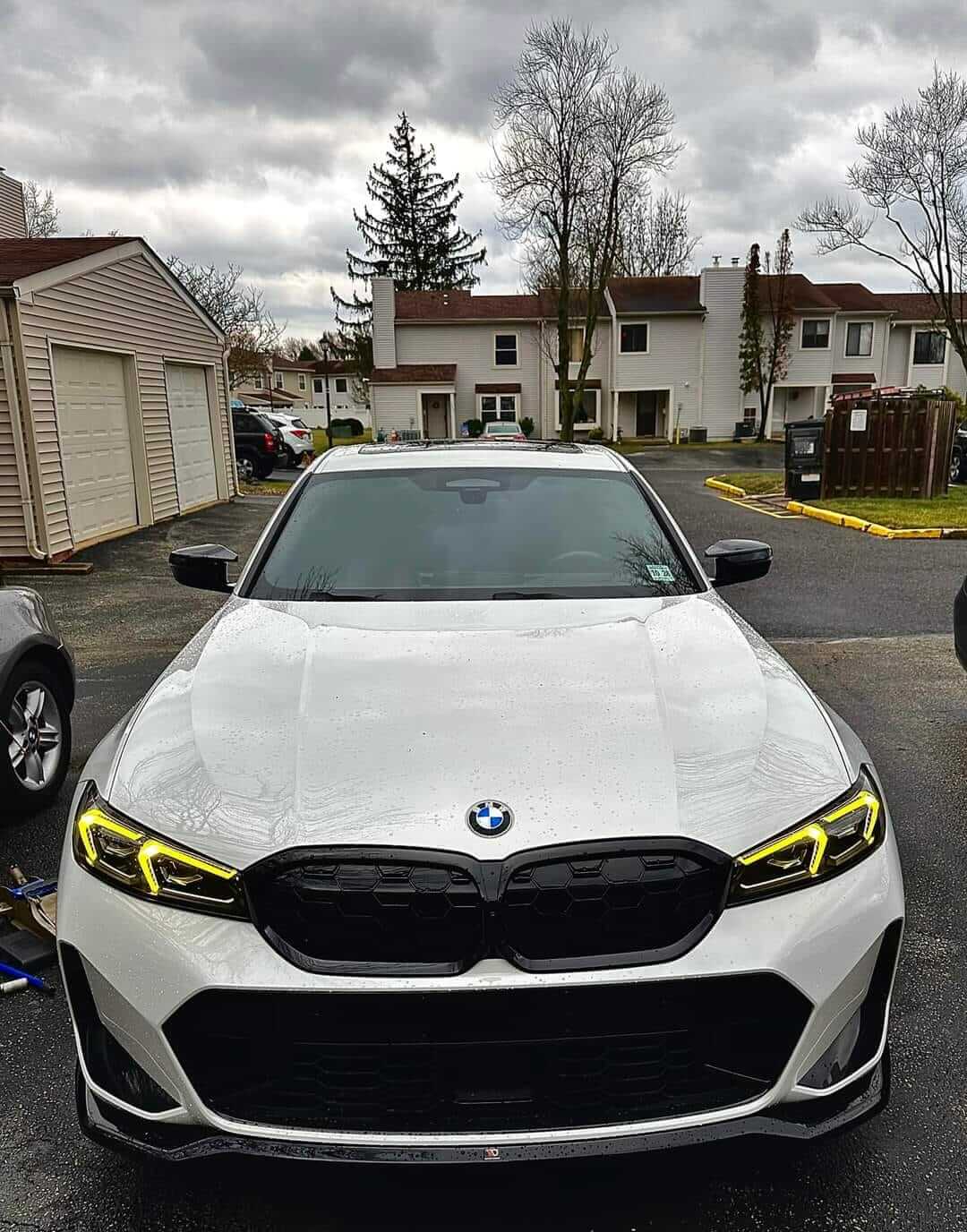 CSL Yellow Headlight DRL Module - BMW G20 3 Series.