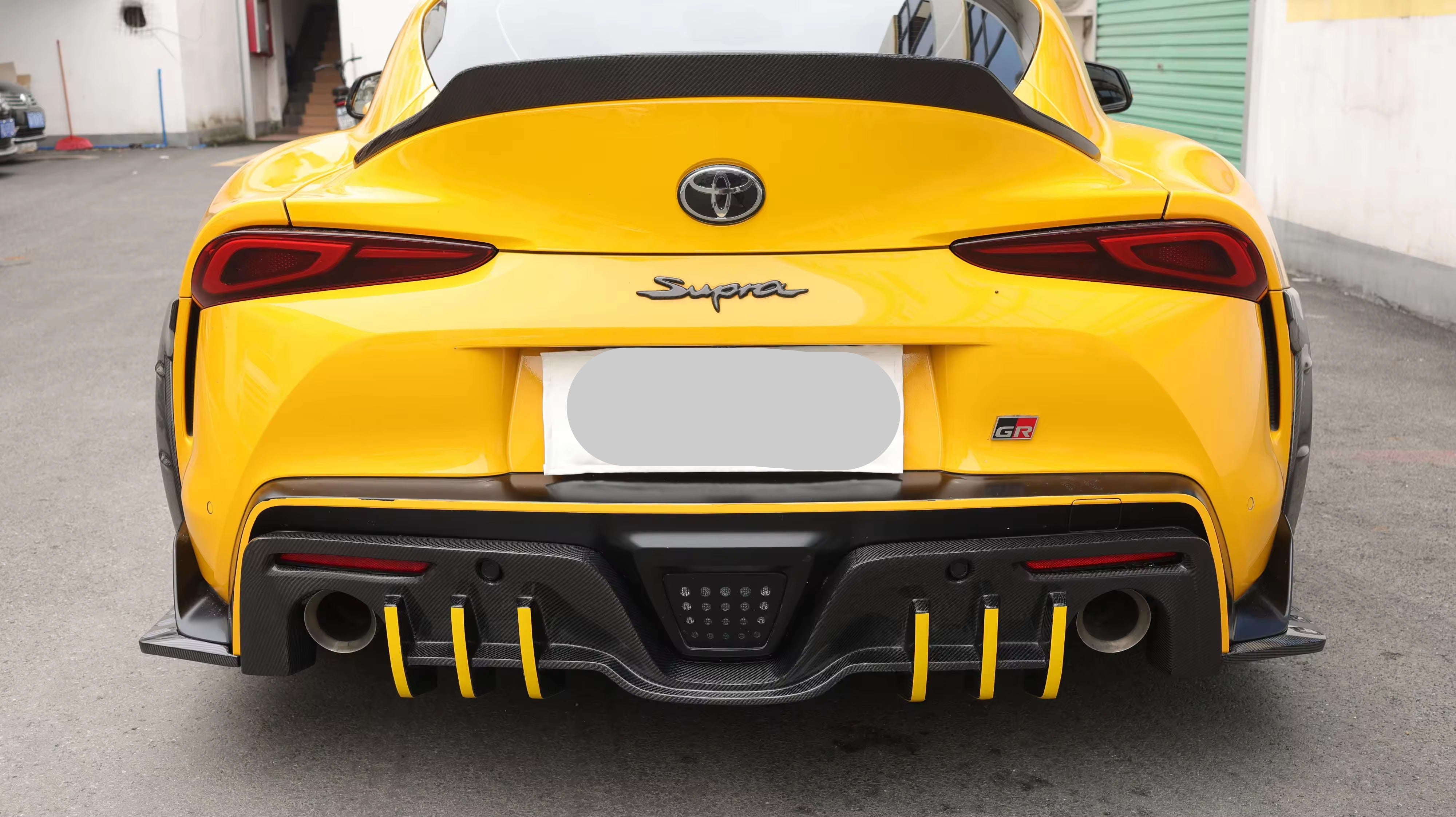 Carbon Fiber TCI Rear Trunk Spoiler -Toyota GR Supra A90 MK5.