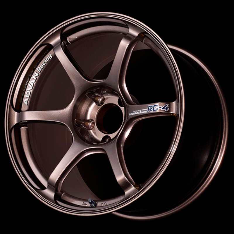 Advan RG-4 17x7.5 / +38 Offset / 4-100 / 63mm Bore / Racing Copper Bronze