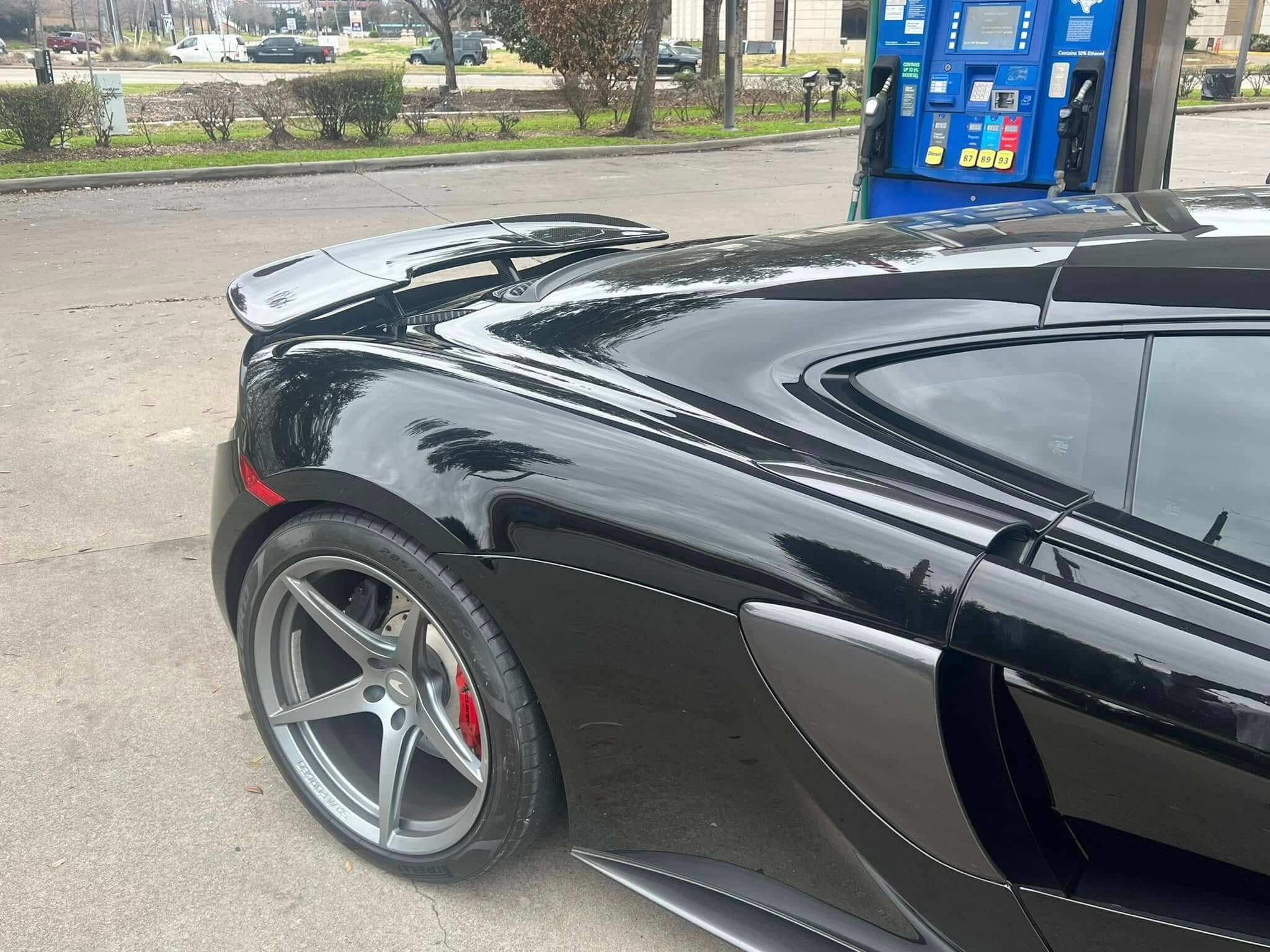 600LT Style Dry Carbon Fiber Rear Spoiler - Mclaren 540C 570S 570GT / 600lt.