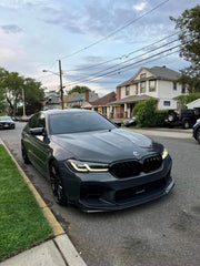 MP Style Carbon Fiber Front Lip - BMW F90 LCI/G30 M5.