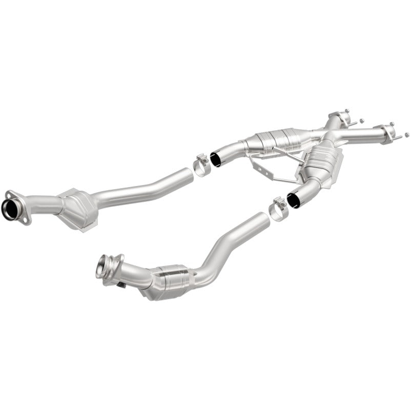 MagnaFlow Direct Fit Catalytic Converter Mustang X-Pipe 94-95 Street
