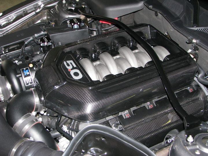 Ford Mustang GT 5 0 Engine Cover 2011 2014 Manual Trans