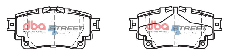 DBA 20-22 Toyota Corolla Hatchback Rear Street Series Brake Pads