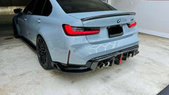 Carbon Fiber Rear Diffuser w/ brakelight V1 - BMW G80 M3 & G82 / G83 M4.