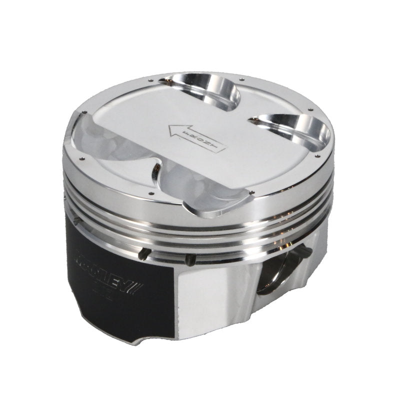 Manley Toyota 2JZGTE 86.25mm Bore +.25mm Oversize -1cc Dome 10:1 CR Turbo Tuff Piston Set w/ Rings