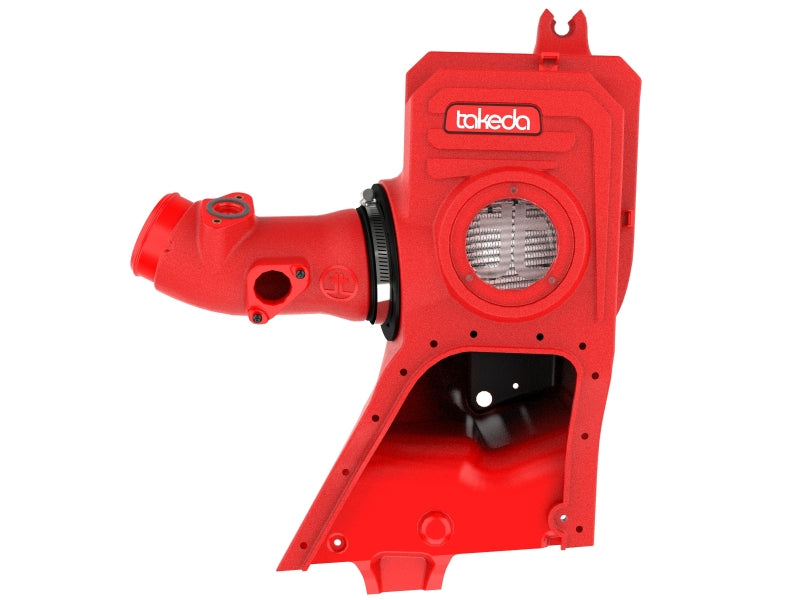 aFe 23-24 Honda Civic Type R Takeda Momentum Red Edition Cold Air Intake System w/ Pro DRY S Filter