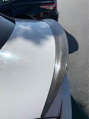 MP Carbon Fiber Spoiler Rear Trunk Spoiler - BMW E82 1-Series.