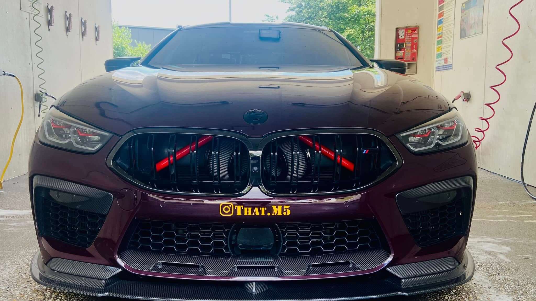 AC Style Carbon Fiber Front Lip - BMW F91 / F92 / F93 M8.