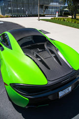 Carbon Fiber Rear Engine Decklid Cover - McLaren 540 570S 570GT