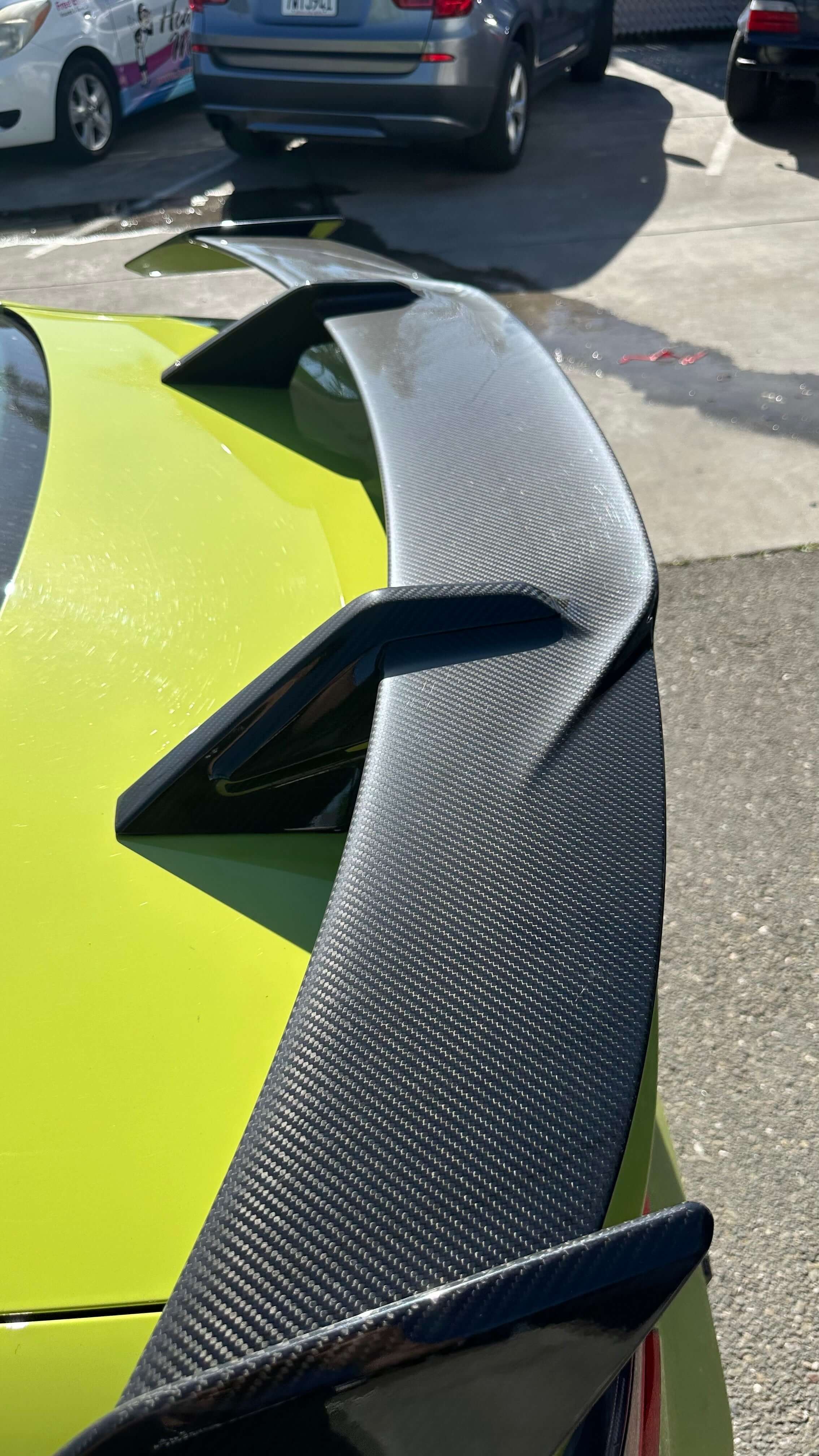 M Performance Style Carbon Rear Spoiler wing - BMW.