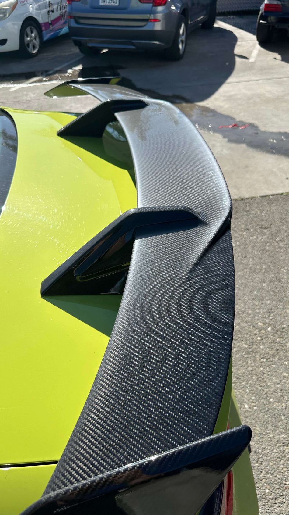 M Performance Style Carbon Rear Spoiler wing - BMW.