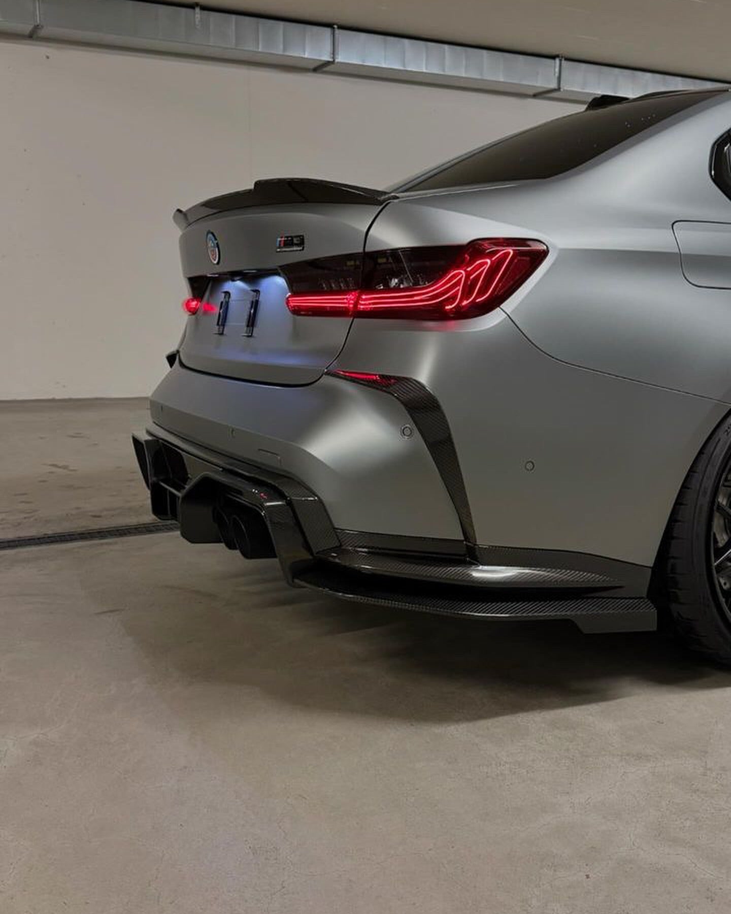 CSL Style Laser Taillights - BMW G80 M3 & G20 3 Series.