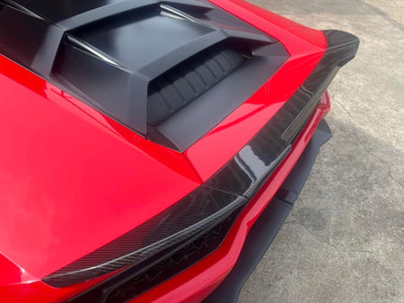 Lamborghini Huracan Carbon Fiber duckbill Spoiler.