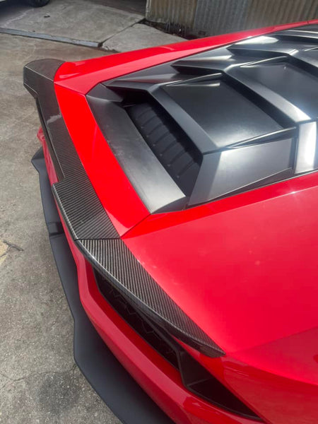 Lamborghini Huracan Carbon Fiber duckbill Spoiler.