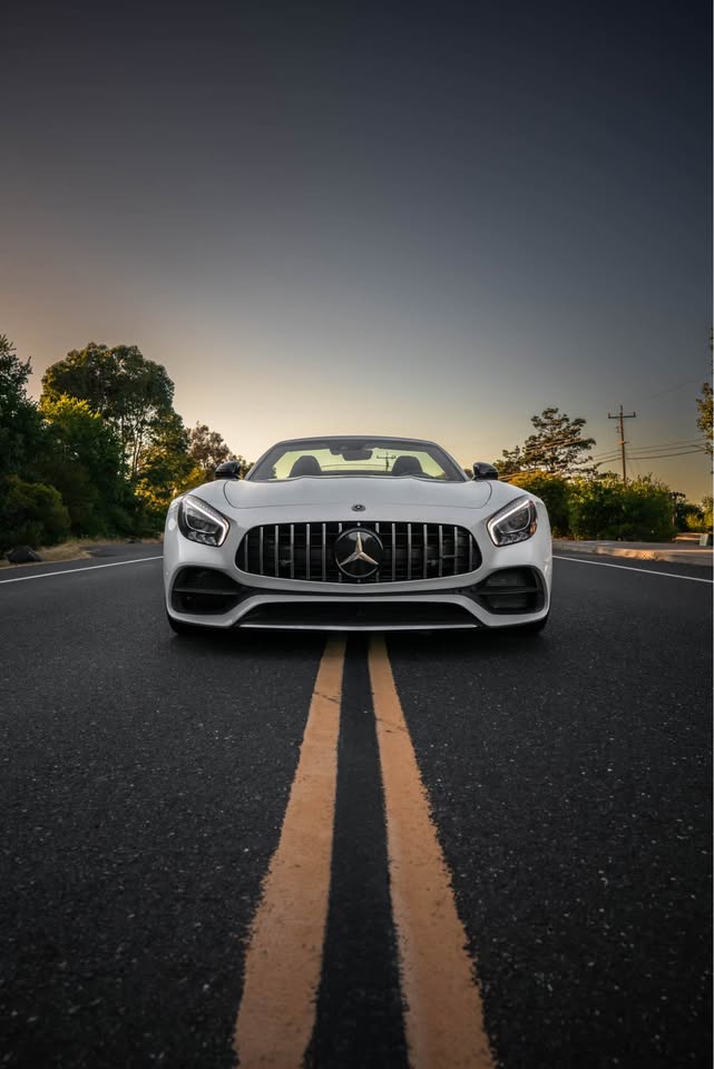 Gloss Black GTR Style Front Grille - Mercedes AMG GT/GTS/GTC C190.