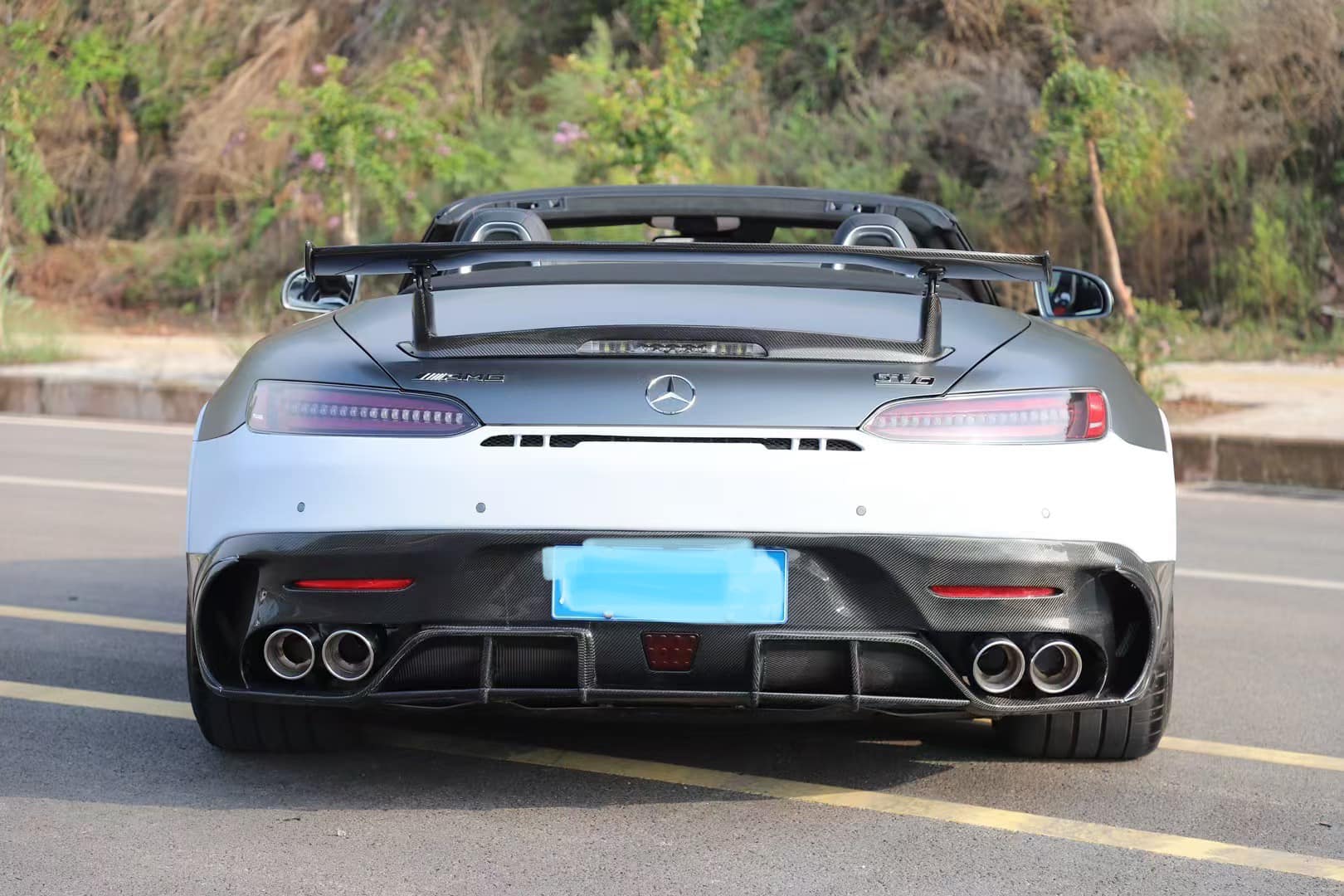 Black Series Carbon Fiber Body Kit - Mercedes AMG GT/GTS/GTC.