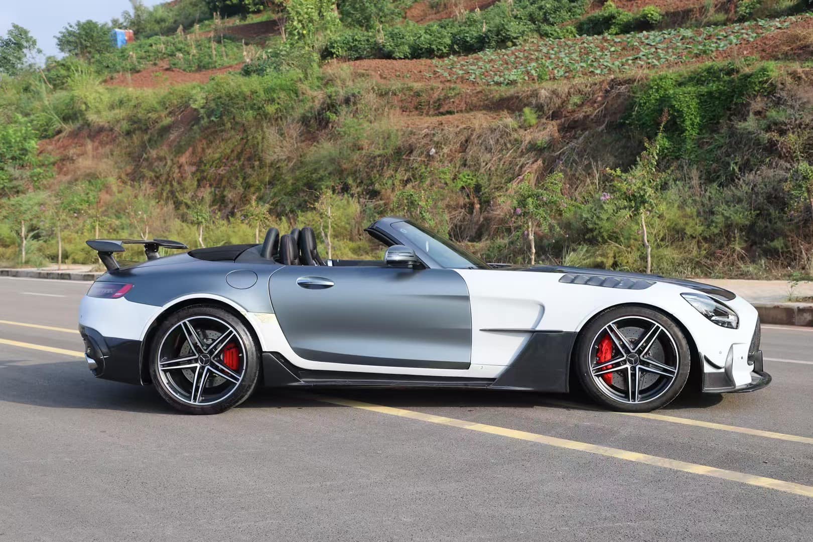 Black Series Carbon Fiber Body Kit - Mercedes AMG GT/GTS/GTC.