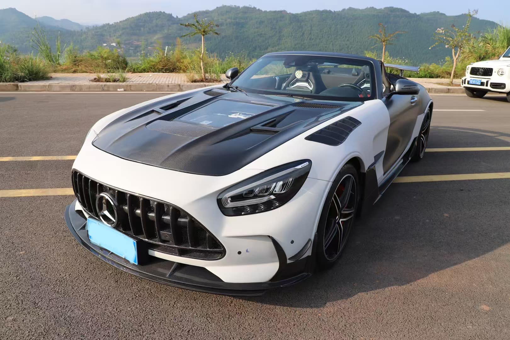 Black Series Carbon Fiber Body Kit - Mercedes AMG GT/GTS/GTC.