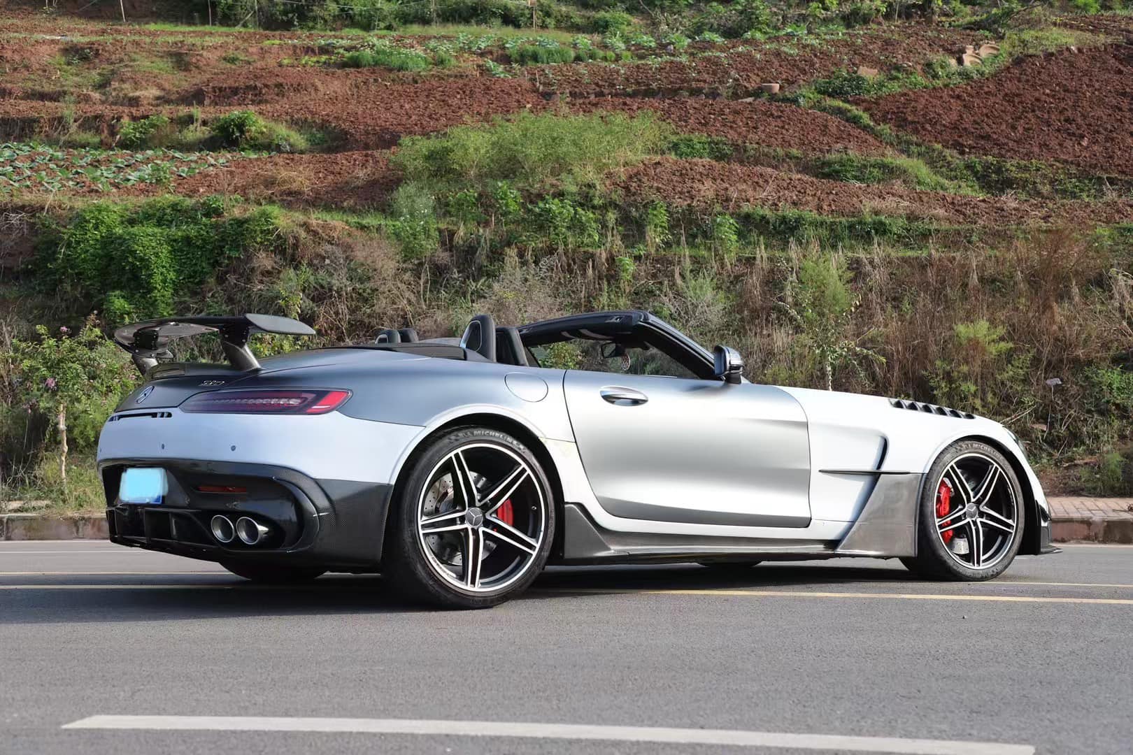 Black Series Carbon Fiber Body Kit - Mercedes AMG GT/GTS/GTC.