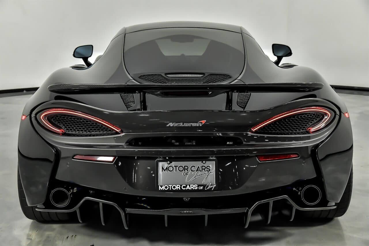 600LT Style Dry Carbon Fiber Rear Spoiler - Mclaren 540C 570S 570GT / 600lt.