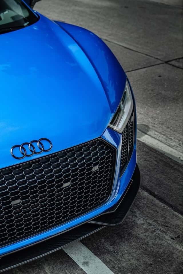 Carbon Fiber Front Lip - Audi R8 V10 Plus.