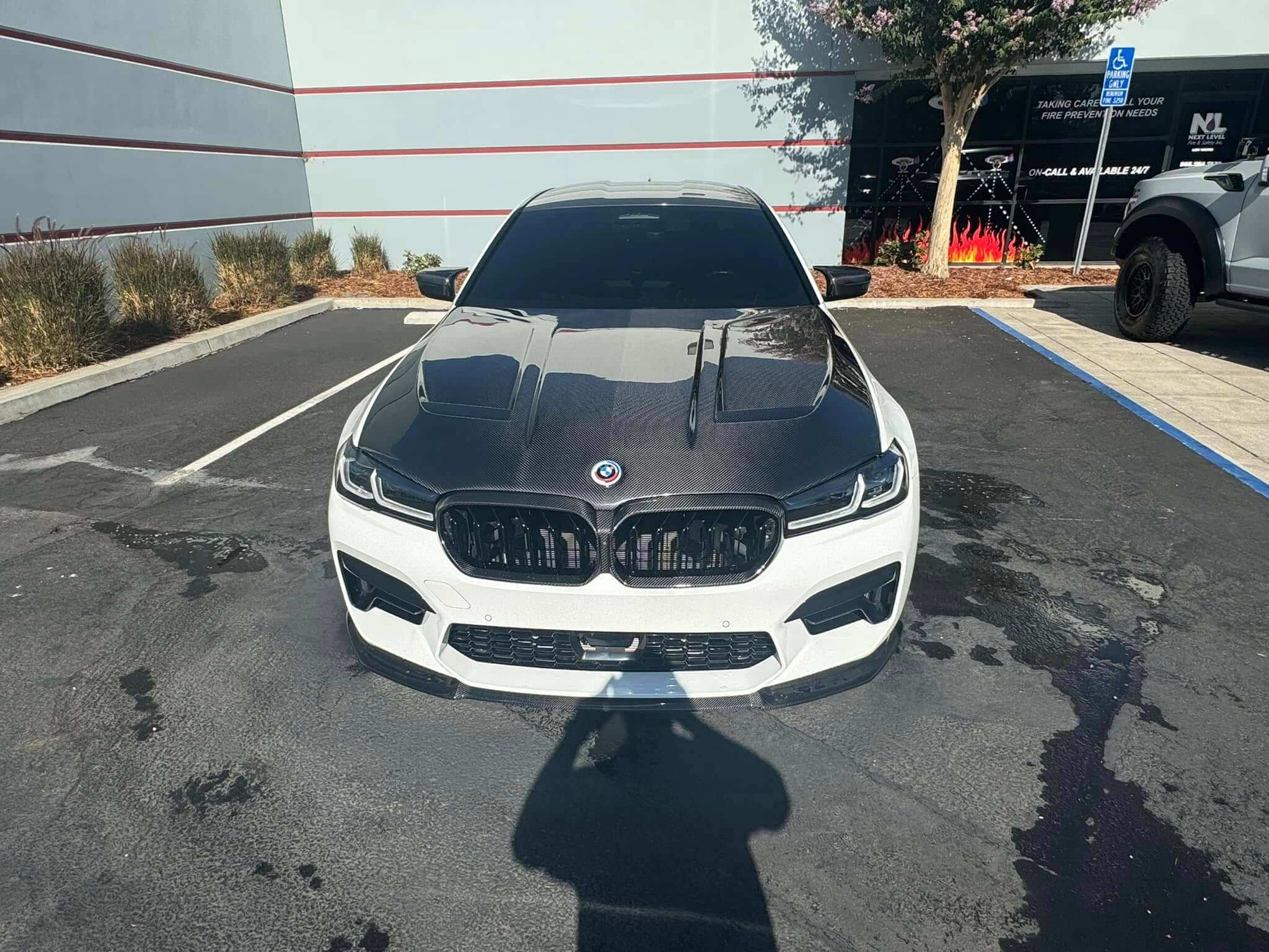 Dual Slat Carbon Fiber Grille - BMW G30 5 Series LCI.