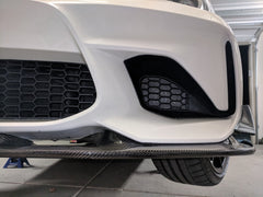3D Design Style Carbon Fiber Front Lip - BMW F87 M2.