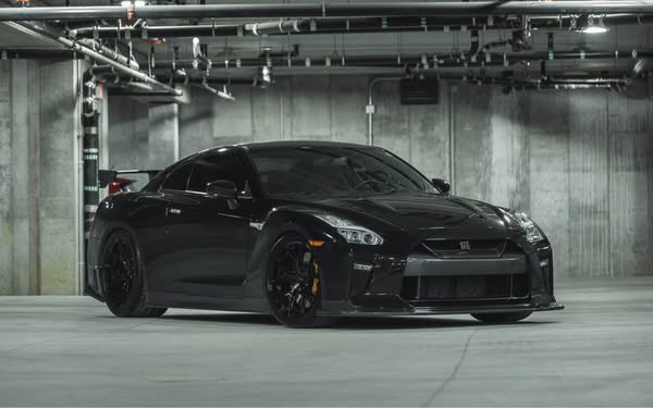 Peformance Style Carbon Fiber Front Lip - 2017-2023 Nissan R35 GTR.