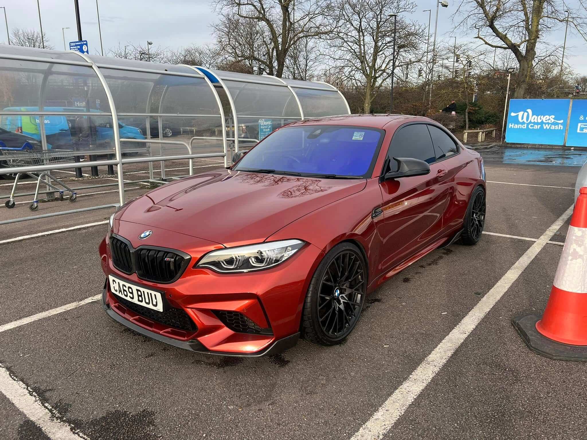 CS style Carbon Fiber Front Lip - BMW F87 M2 Competition / Base M2.