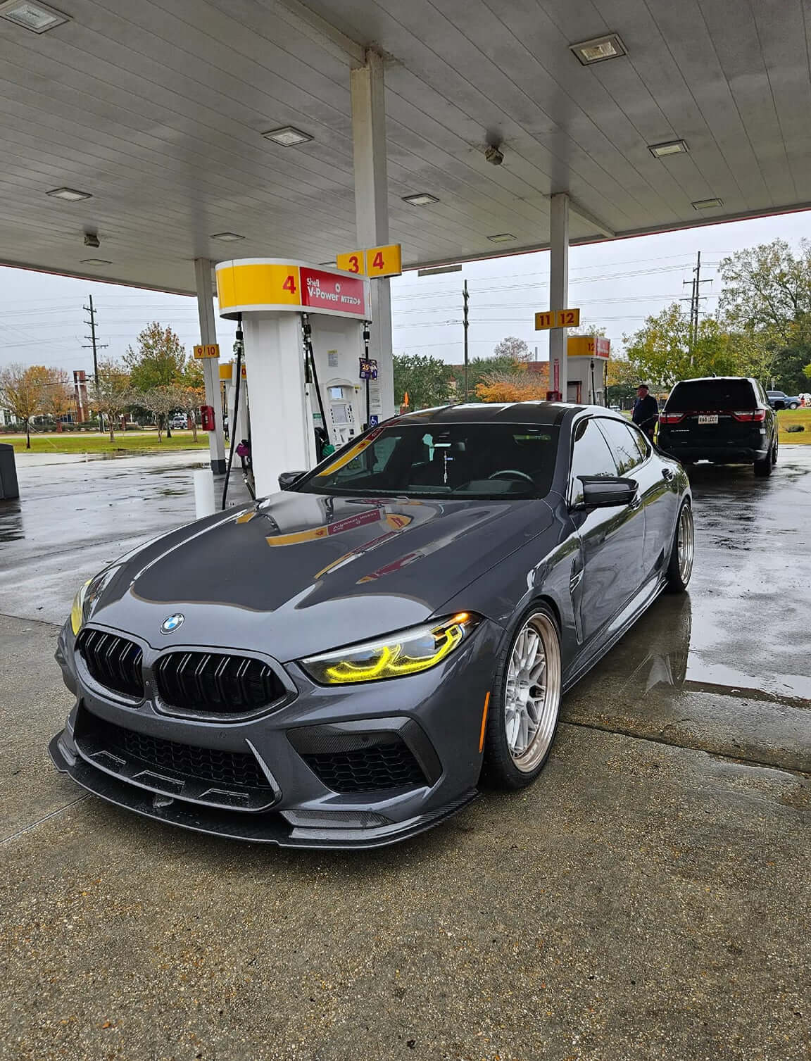 AC Style Carbon Fiber Front Lip - BMW F91 / F92 / F93 M8.
