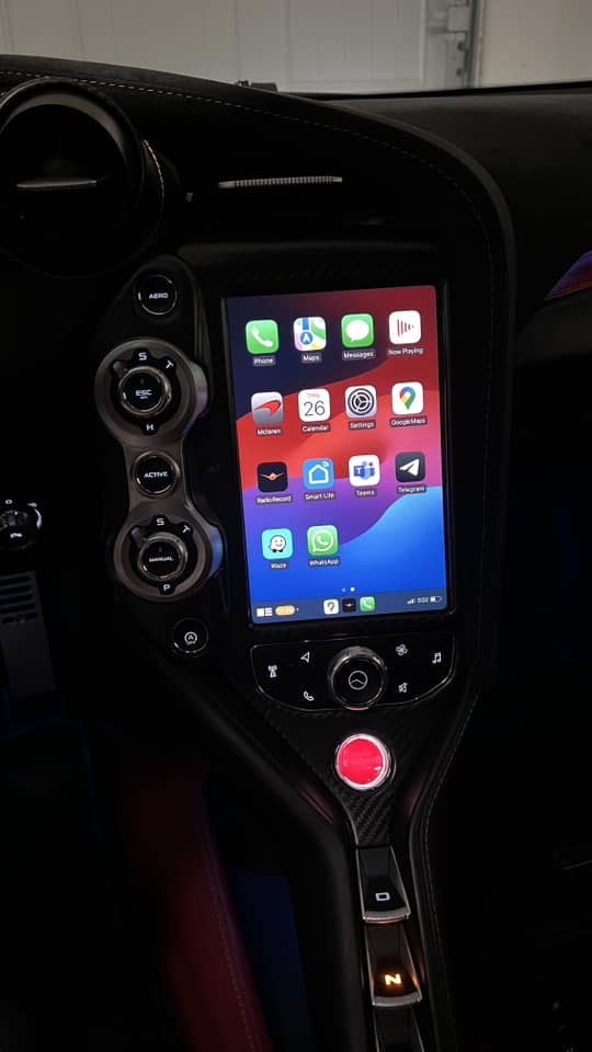 OEM Screen Apple Carplay & Android Auto Module Upgrade - Mclaren 650s /MP4 12c.