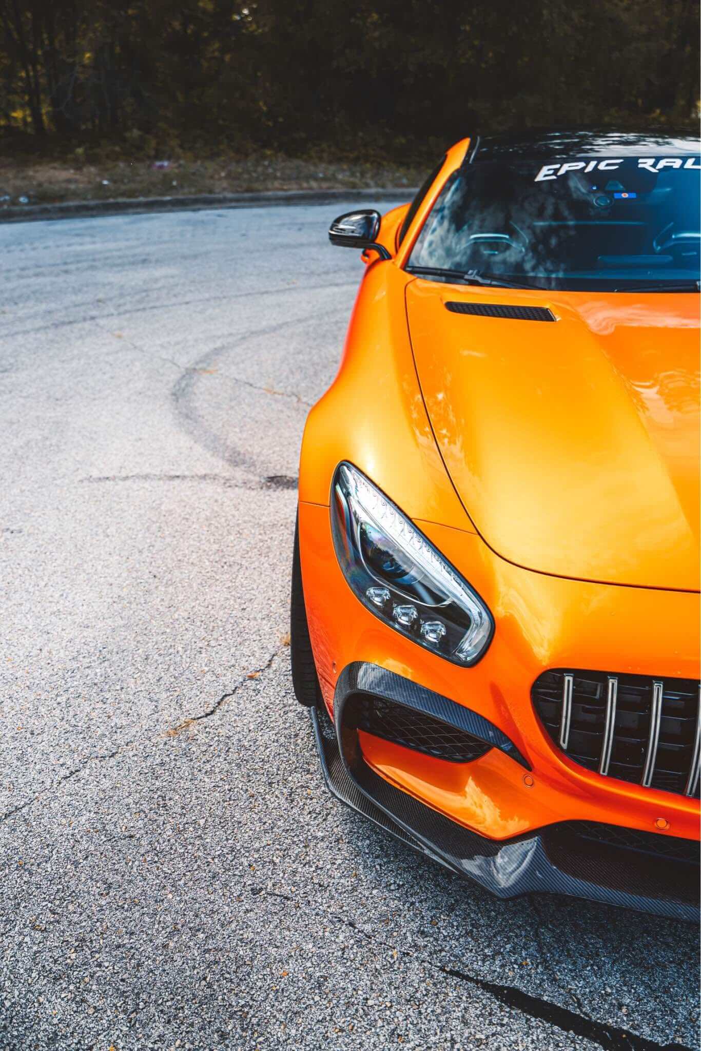 Carbon Fiber Front Lip - Mercedes Benz AMG GT/GTS.